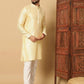 Men's Jacquard Solid Kurta Pyajama Set