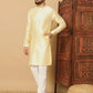 Men's Jacquard Solid Kurta Pyajama Set